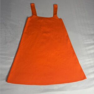Zara Vibrant Orange Mini Dress